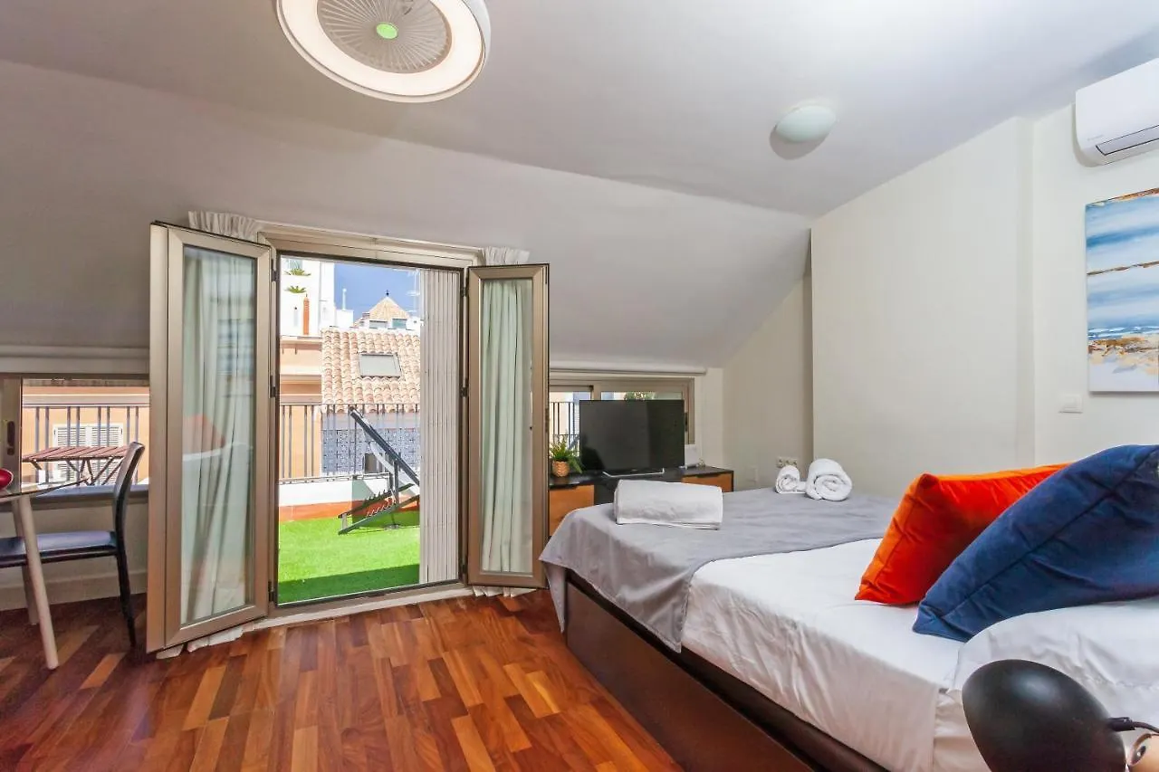 Appartamento Precioso Ático con terraza centro Historico Málaga